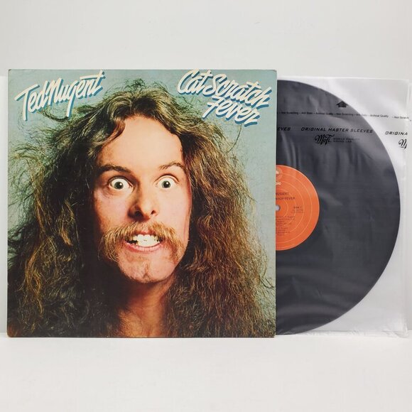 Ted Nugent Cat Scratch Fever Vinyl Record 1977 LP Original JE 34700 VG+ - Picture 1 of 11